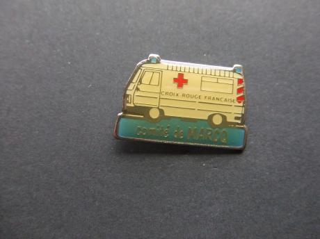 Rode Kruis Frankrijk ambulance